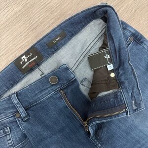 7 For All Mankind Slimmy Jeans - Medium Wash Size 33